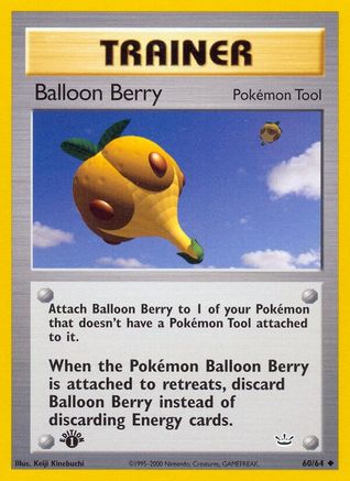 Image of Balloon Berry 060/64  - Unlimited Neo Revelation - Uncommon