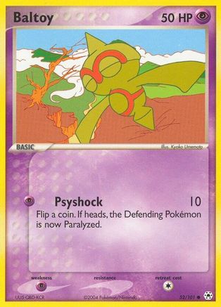 Image of Baltoy 052/101  Hidden Legends - Common