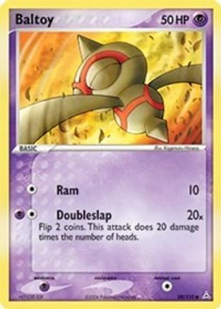 Image of Baltoy 059/110  - Reverse Holofoil Holon Phantoms - Common