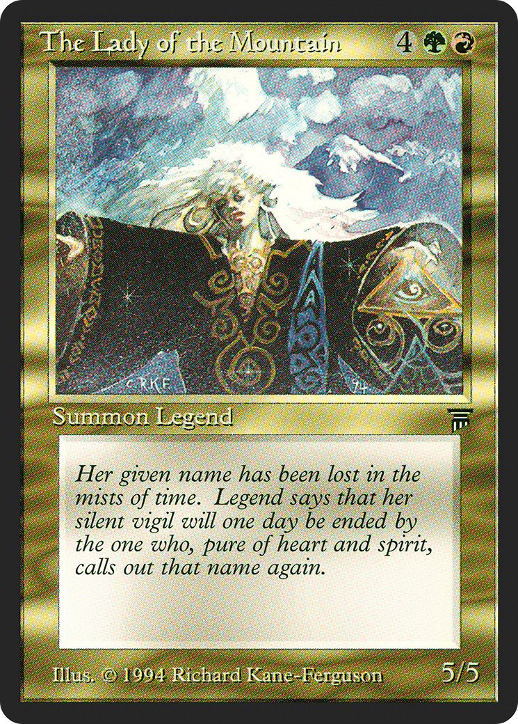 Image of The Lady of the Mountain (LEG-) - Legends