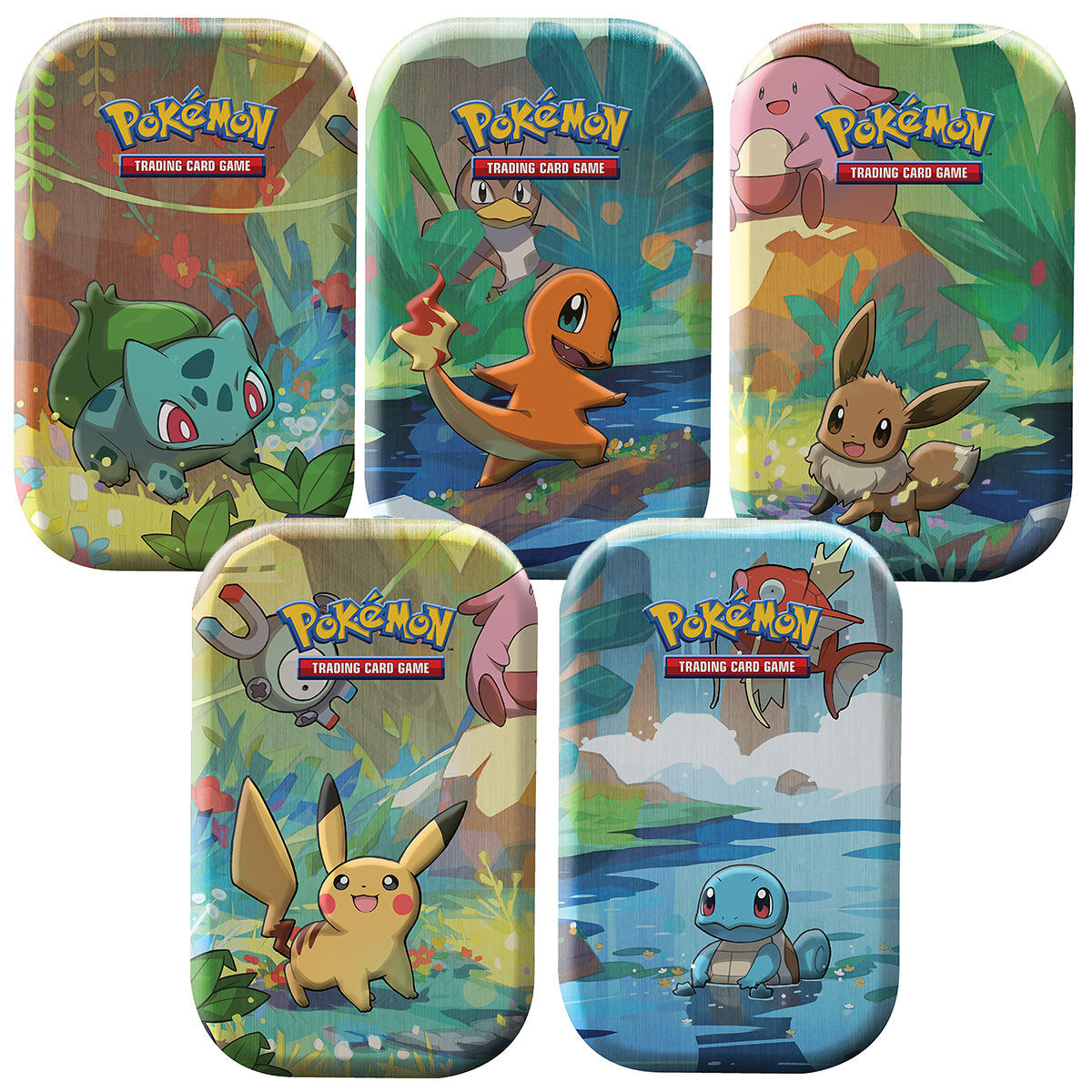 Pokémon Kanto Friends Mini Tin