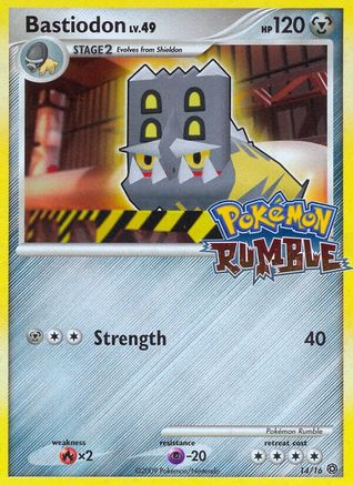 Image of Bastiodon 014  Rumble - Promo