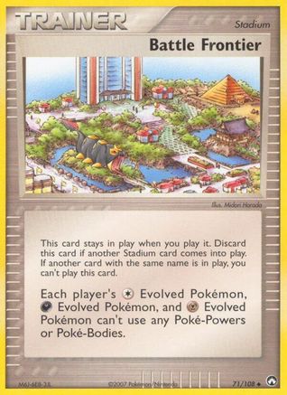 Image of Battle Frontier 071  - Reverse Holofoil Power Keepers - Uncommon