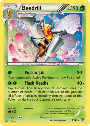 Image of Beedrill 005  XY Base Set - Rare