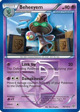 Image of Beheeyem (Team Plasma) 070  Plasma Storm - Rare
