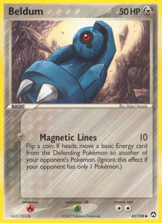 Image of Beldum 045  Power Keepers - Common