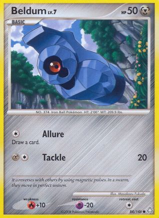 Image of Beldum (84) 084  - Reverse Holofoil Legends Awakened - Common