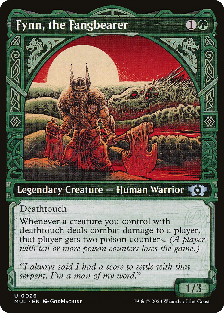 Image of Fynn, the Fangbearer (MUL-026) - Multiverse Legends: (Showcase)