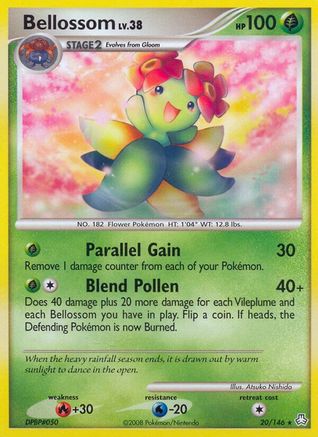 Image of Bellossom 020  - Reverse Holofoil Legends Awakened - Rare