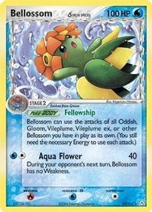 Image of Bellossom (Delta Species) 019  Holon Phantoms - Rare