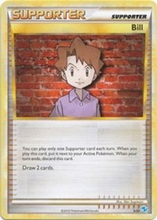 Image of Bill (#18) 018  HGSS Trainer Kit Gyarados & Raichu - Common