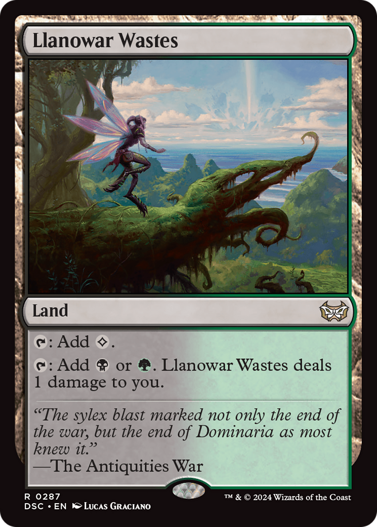 Image of Llanowar Wastes (DSC-287) - Duskmourn: House of Horror Commander