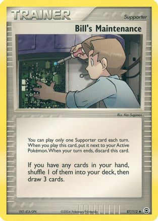 Image of Bill's Maintenance 087  FireRed & LeafGreen - Uncommon