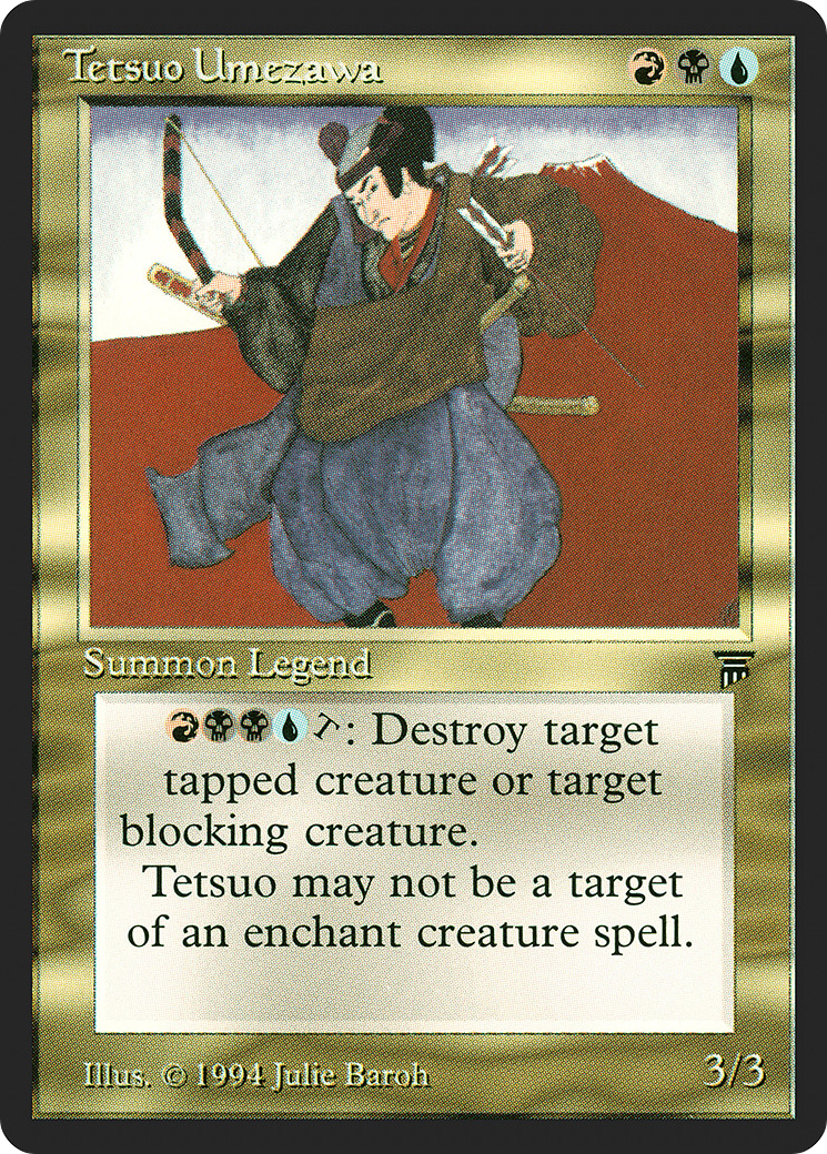 Image of Tetsuo Umezawa (LEG-) - Legends