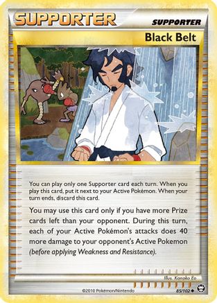 Image of Black Belt 085  - Reverse Holofoil Triumphant - Uncommon