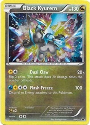 Image of Black Kyurem BW58  - Holofoil Black and White Promos - Promo