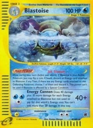 Image of Blastoise (4) 004  - Holofoil Expedition - Holo Rare