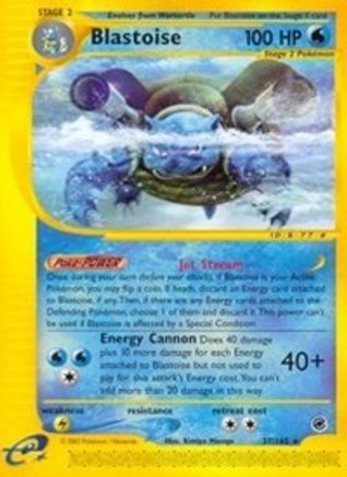 Image of Blastoise (37) 037  - Reverse Holofoil Expedition - Rare