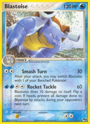 Image of Blastoise 001  POP Series 3 - Rare