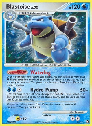 Image of Blastoise 002/132  - Holofoil Secret Wonders - Holo Rare
