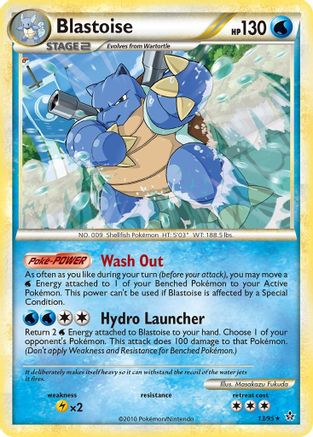Image of Blastoise 013  Unleashed - Rare