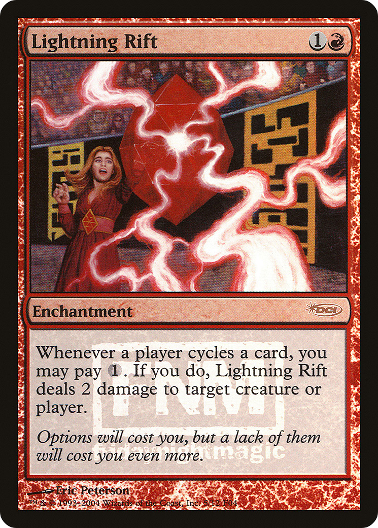 Image of Lightning Rift (FNM-005) - Friday Night Magic 2004 Foil