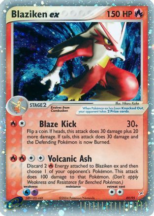Image of Blaziken ex 089  - Holofoil Team Magma vs Team Aqua - Ultra Rare