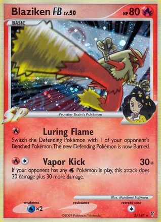 Image of Blaziken FB 002  - Holofoil Supreme Victors - Holo Rare