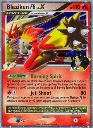 Image of Blaziken FB Lv.X 142  - Holofoil Supreme Victors - Ultra Rare