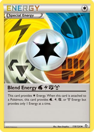 Image of Blend Energy WLFM 118/124  - Reverse Holofoil Dragons Exalted - Uncommon