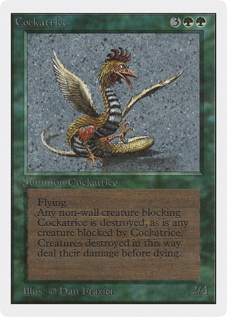 Image of Cockatrice (2ED-) - Unlimited Edition