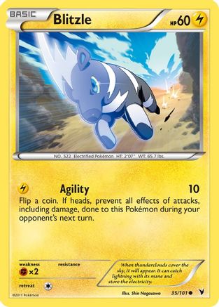 Image of Blitzle 035  Noble Victories - Common
