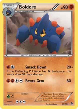 Image of Boldore (51) 051  Emerging Powers - Uncommon