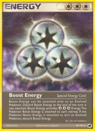 Image of Boost Energy 087  - Reverse Holofoil Dragon Frontiers - Uncommon