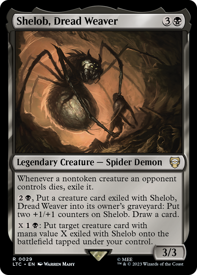 Image of Shelob, Dread Weaver (LTC-029) - Tales of Middle-earth Commander