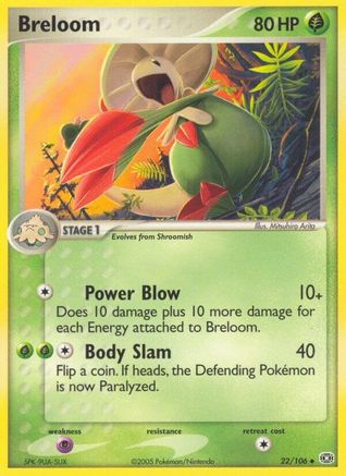 Image of Breloom 022  Emerald - Uncommon