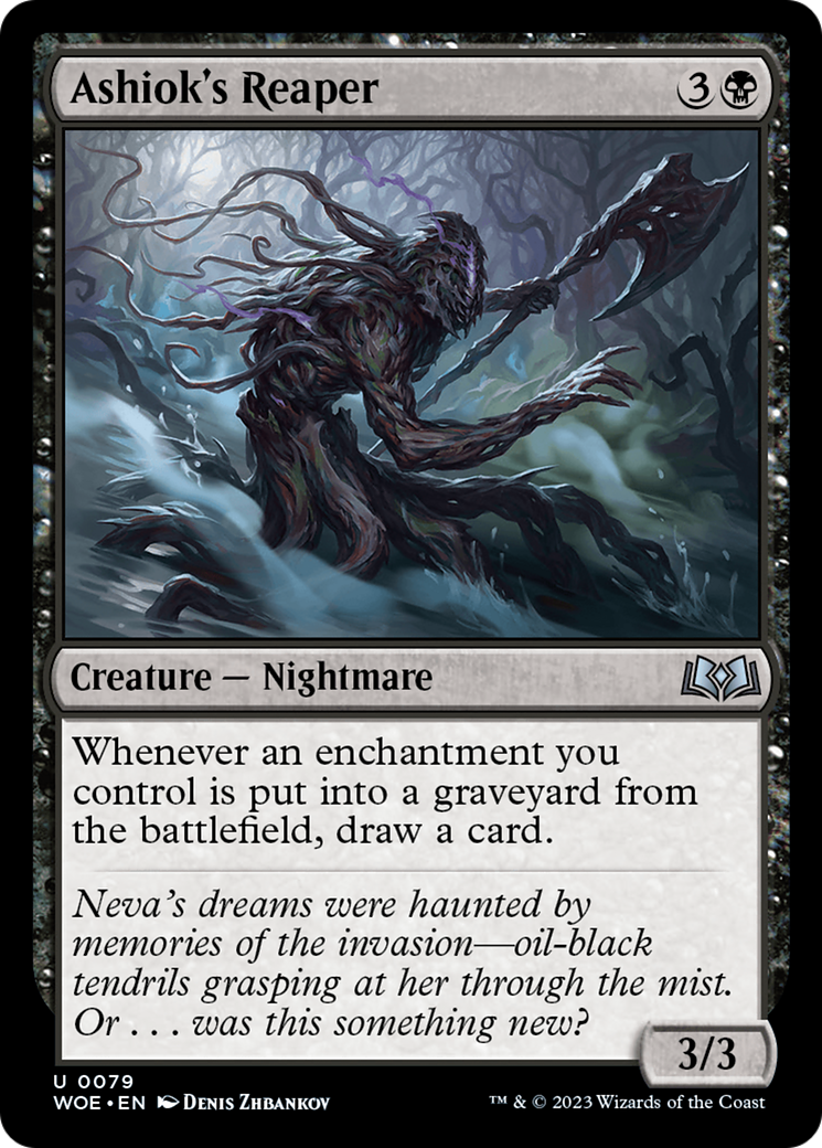 Image of Ashiok's Reaper (WOE-079) - Wilds of Eldraine Foil