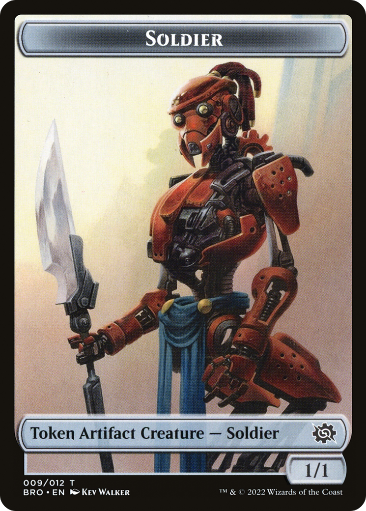 Image of Soldier (TBRO-009) - The Brothers' War Tokens