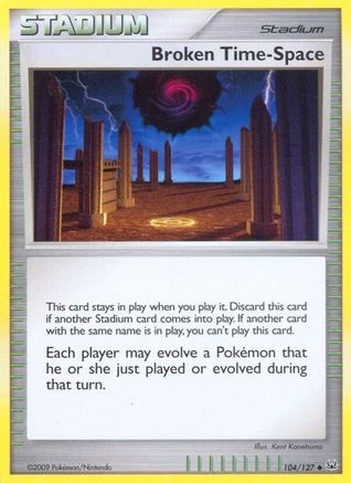 Image of Broken Time-Space 104/127  Platinum - Uncommon