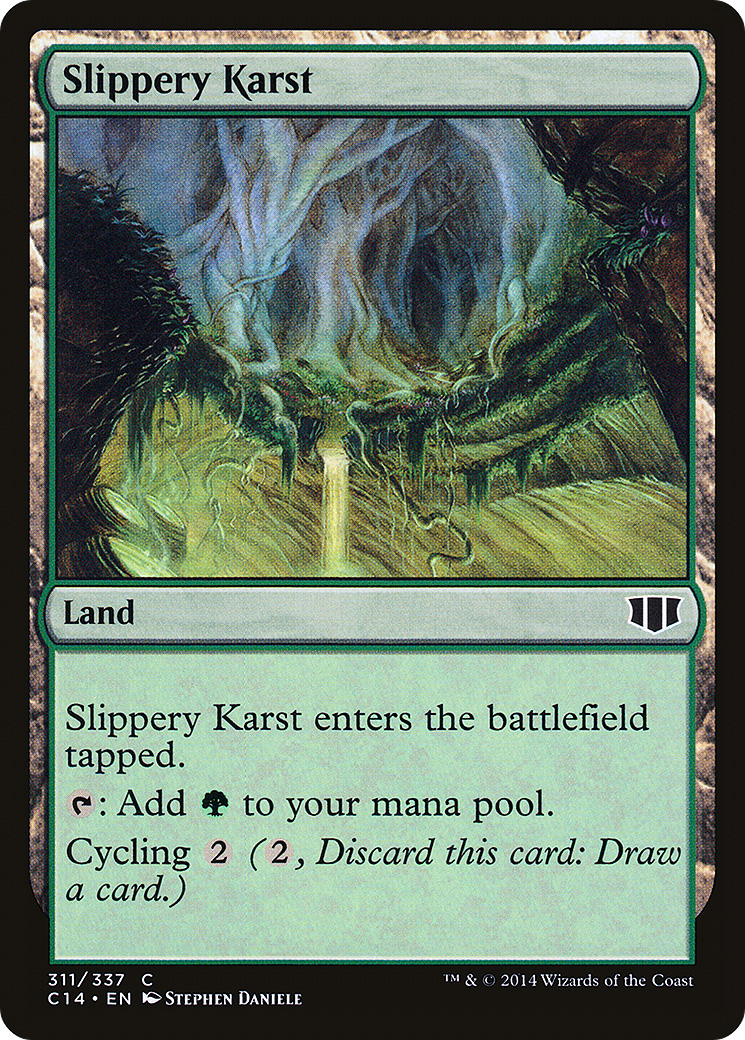Image of Slippery Karst (C14-311) - Commander 2014