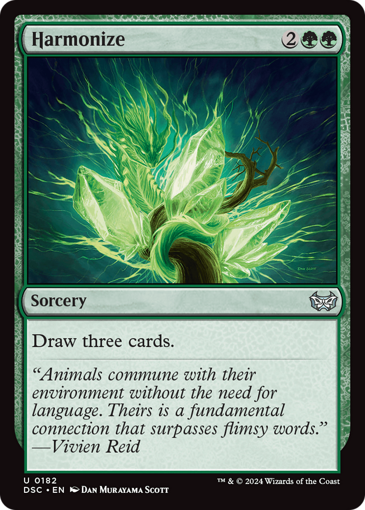 Image of Harmonize (DSC-182) - Duskmourn: House of Horror Commander