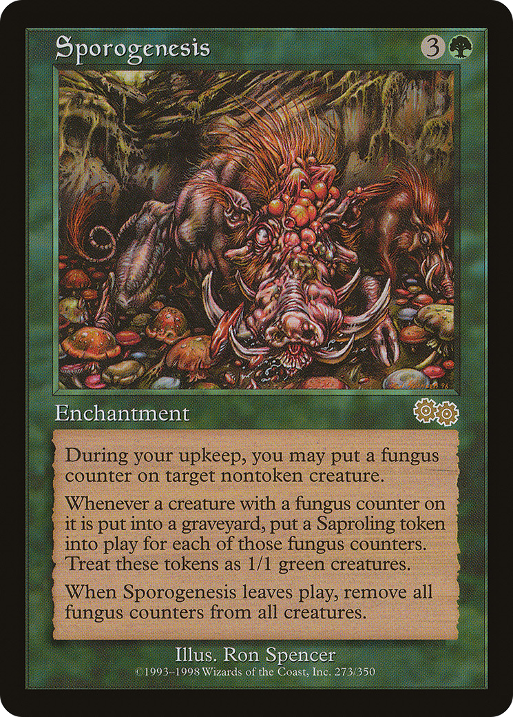 Image of Sporogenesis (USG-273) - Urza's Saga
