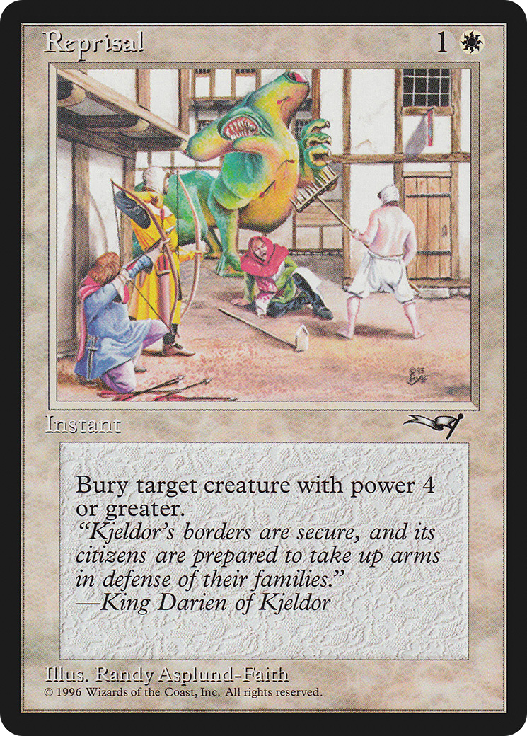 Image of Reprisal (Green Monster) (ALL-145) - Alliances