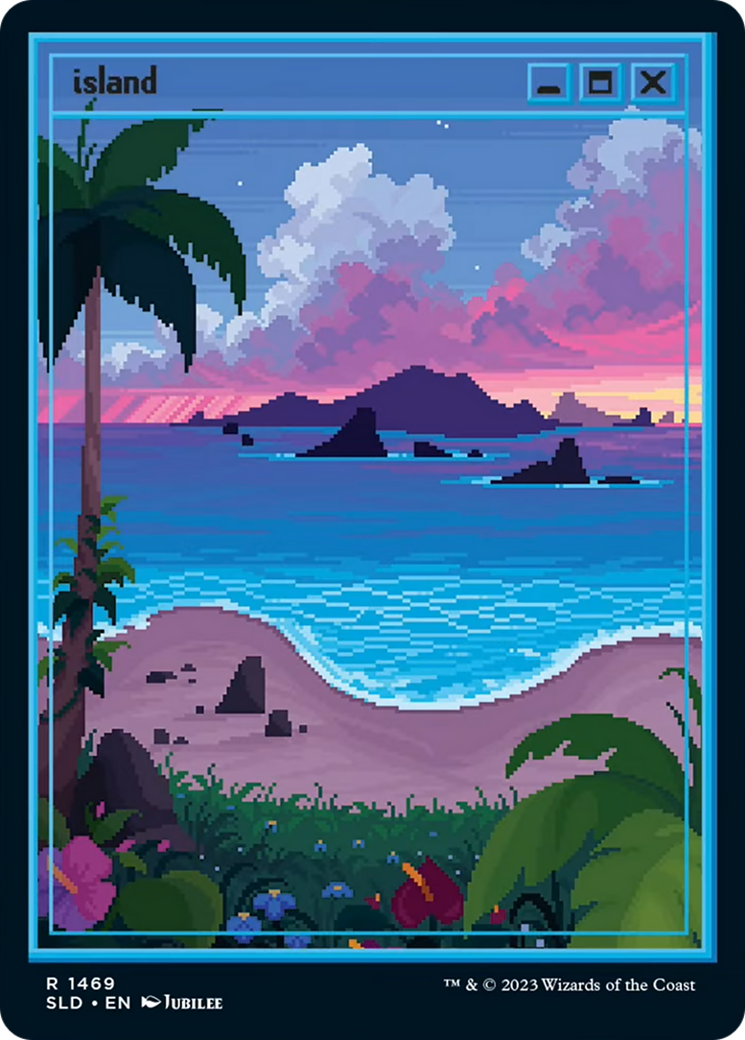 Image of Island (1469) (SLD-1469) - Secret Lair Drop