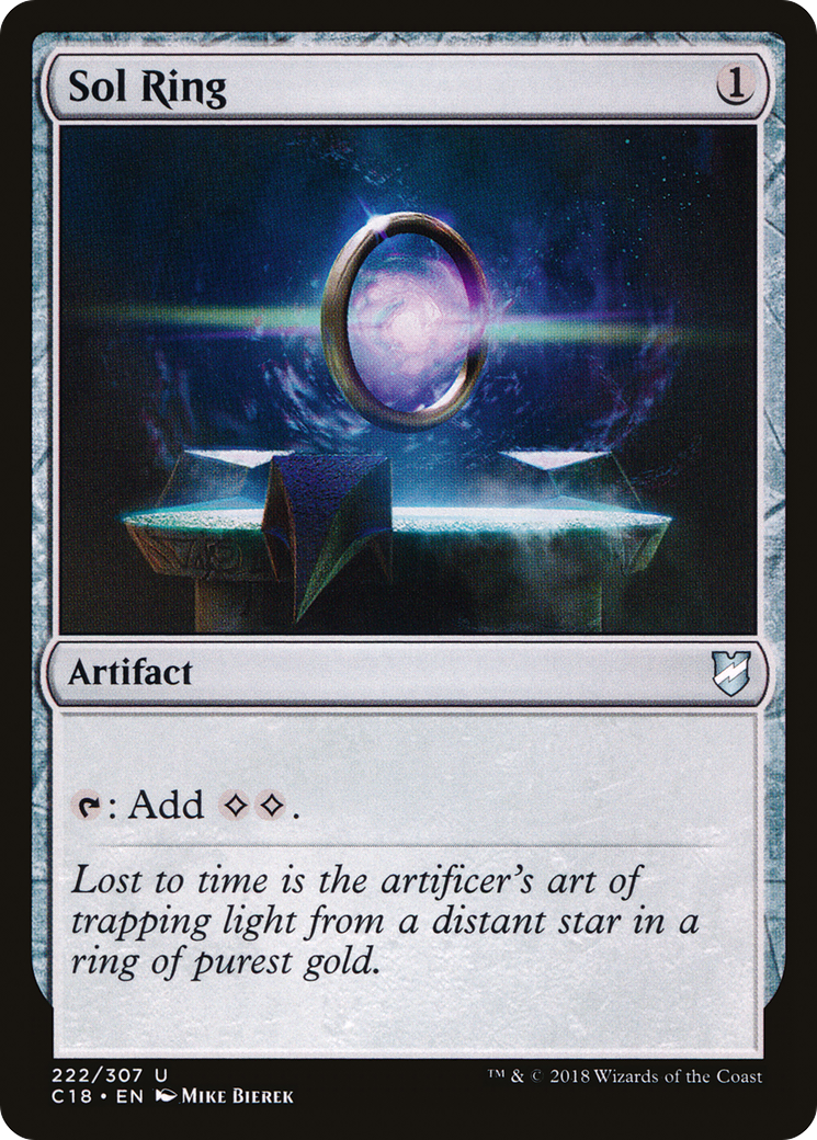 Image of Sol Ring (C18-222) - Commander 2018