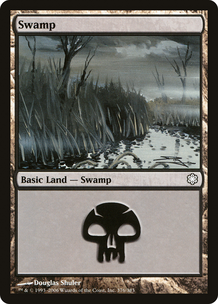 Image of Swamp (376) (CTD-376) - Coldsnap Theme Decks