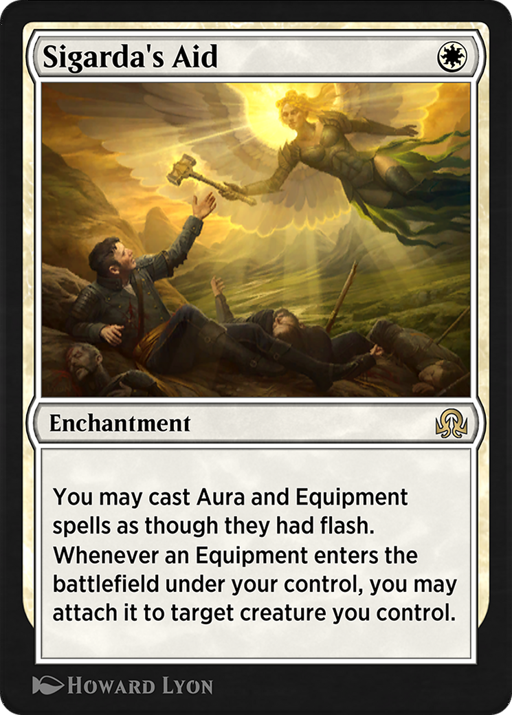 Image of Sigarda's Aid (SIR-043) - Shadows over Innistrad Remastered