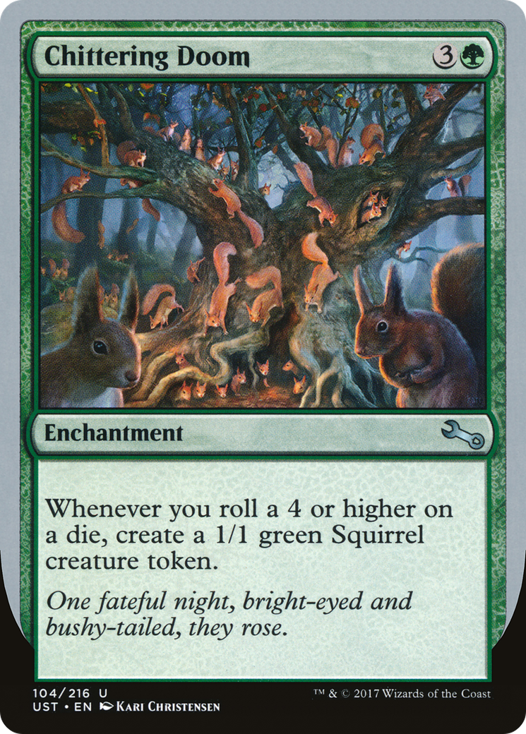 Image of Chittering Doom (UST-104) - Unstable Foil