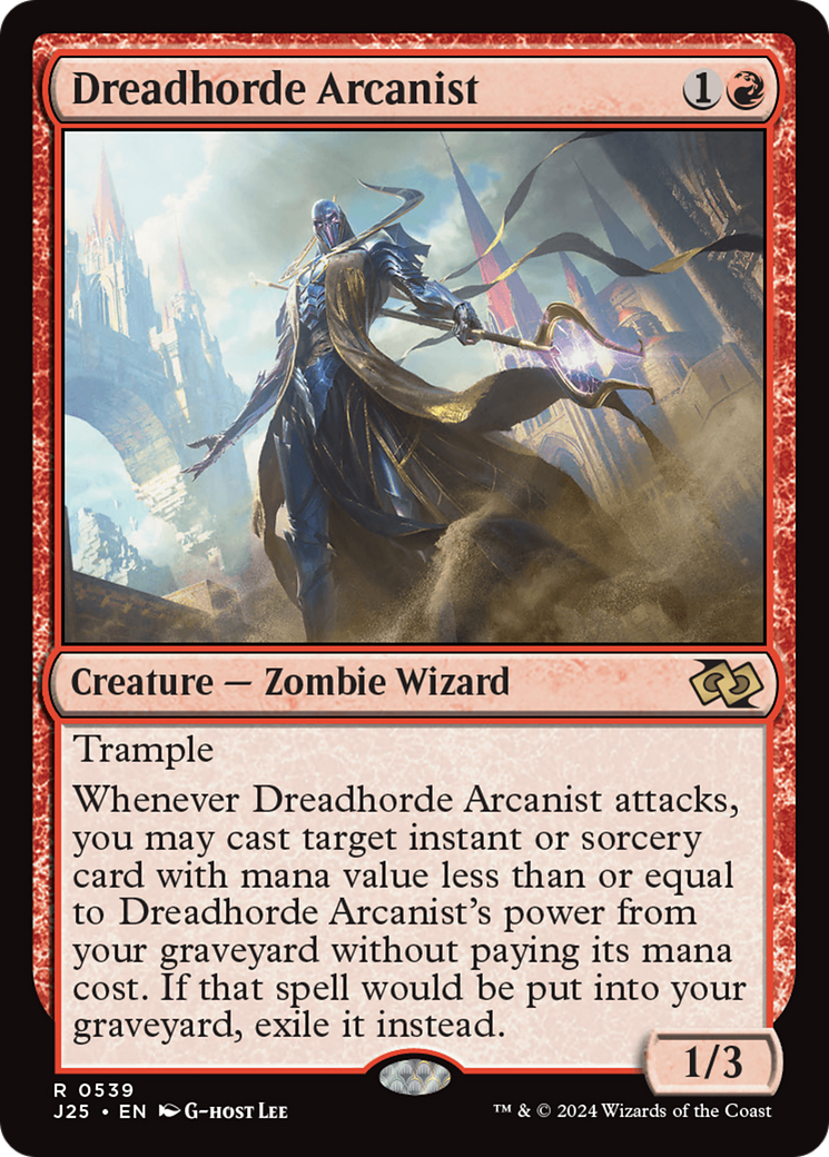 Image of Dreadhorde Arcanist (J25-539) - Foundations Jumpstart