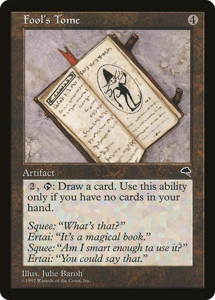 Image of Fool's Tome (TMP-289) - Tempest